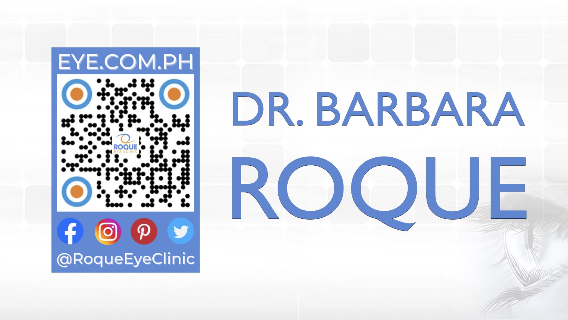 REC QR 2021 16x9 Dr Barbara Roque