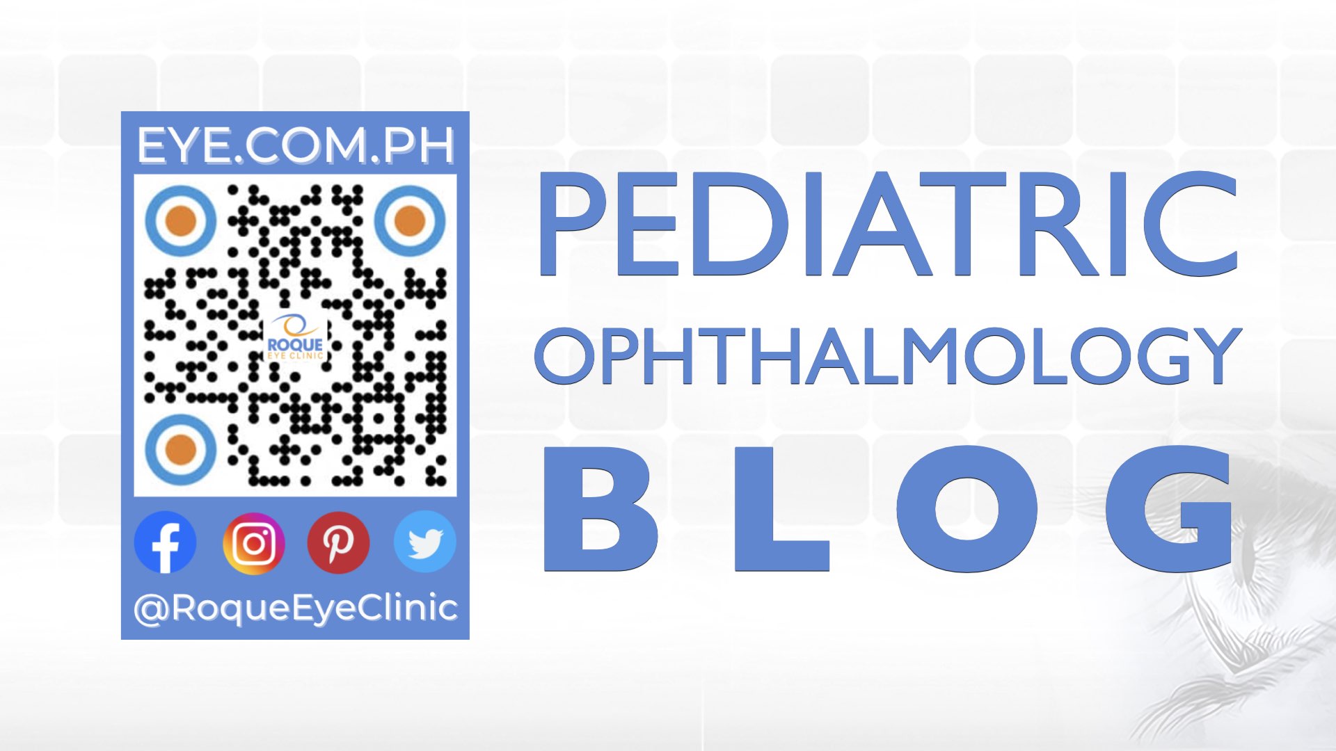 ACKNOWLEDGEMENT – Pediatric Ophthalmology and Strabismus