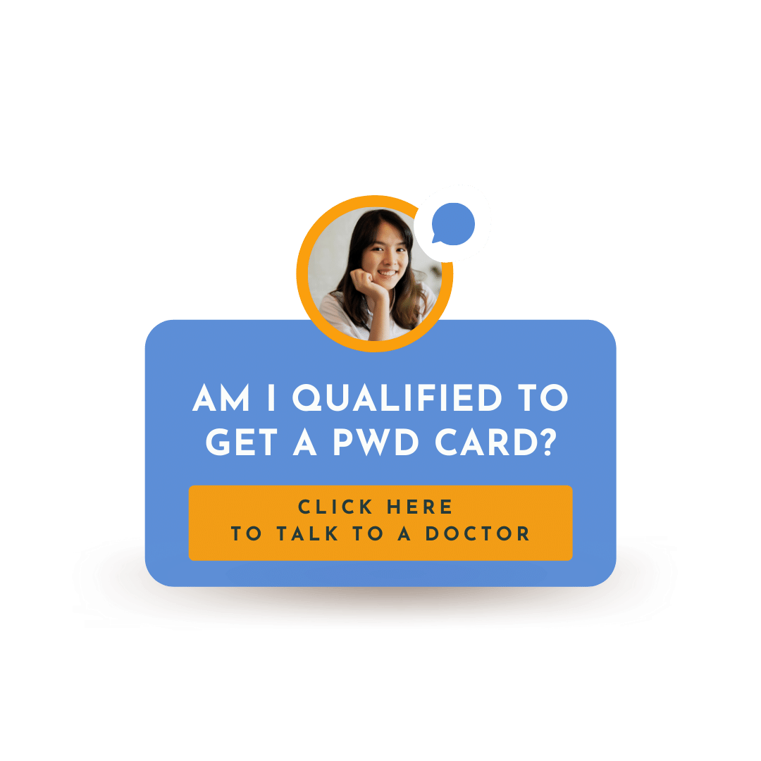 Qualified PWD card talk to doctor
